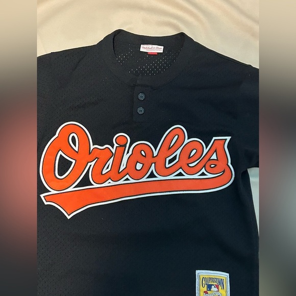 Cal Ripken Jr. Baltimore Orioles Cooperstown Collection Pullover Jersey - S - Picture 5 of 12